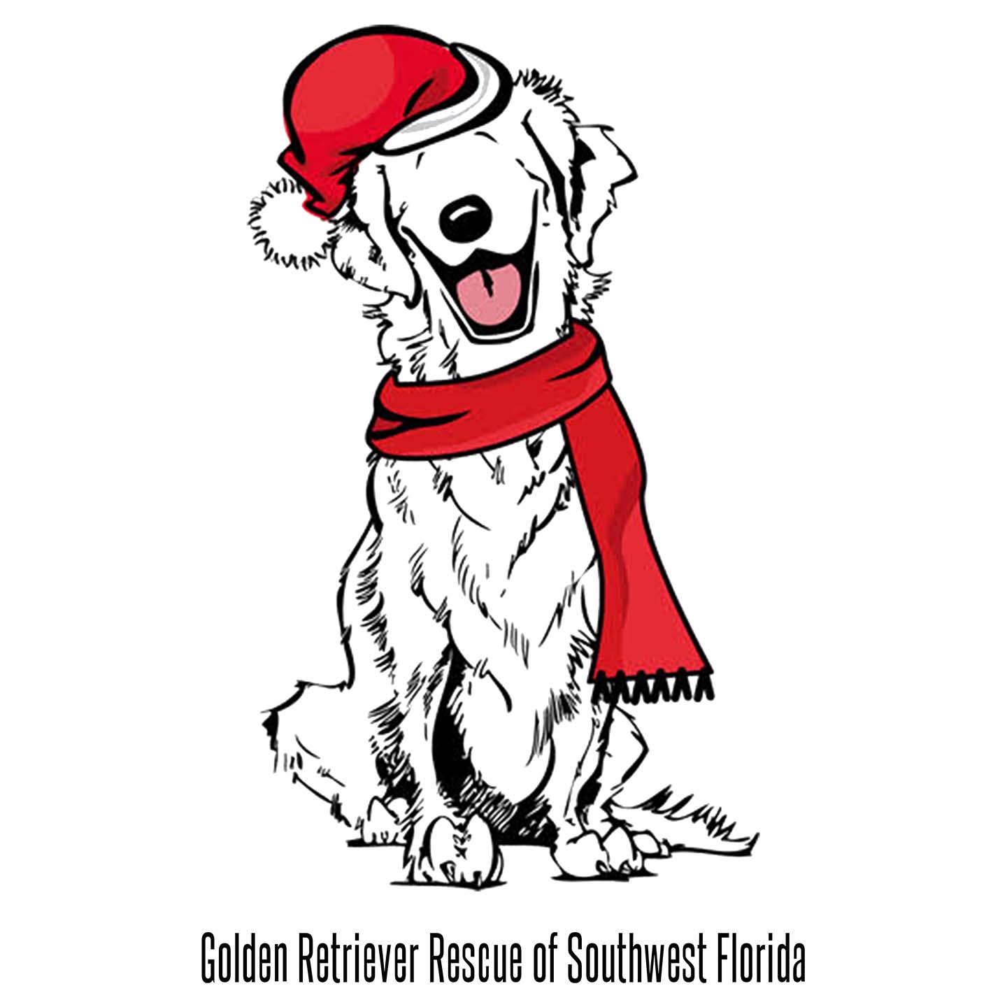 GRRSWFL Golden Holiday - Women's V-Neck Long Sleeve T-Shirt