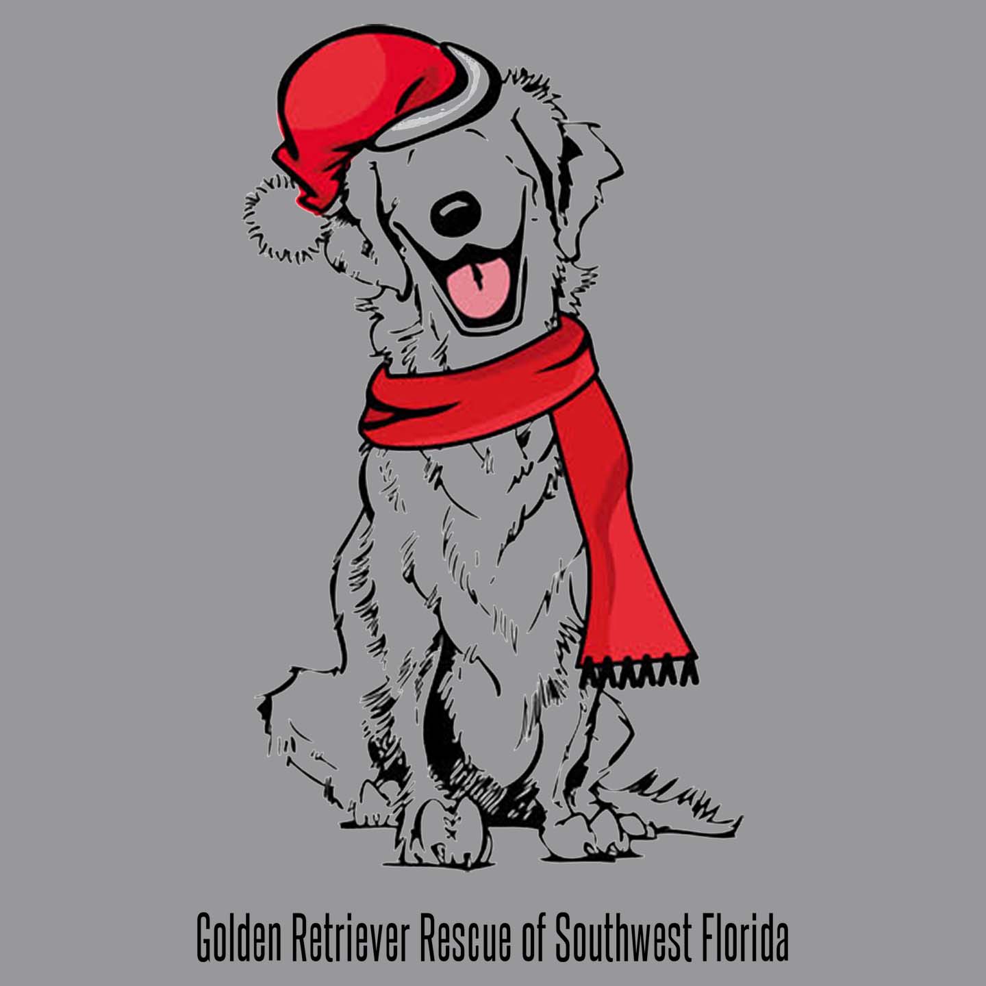 GRRSWFL Golden Holiday - Adult Unisex Crewneck Sweatshirt