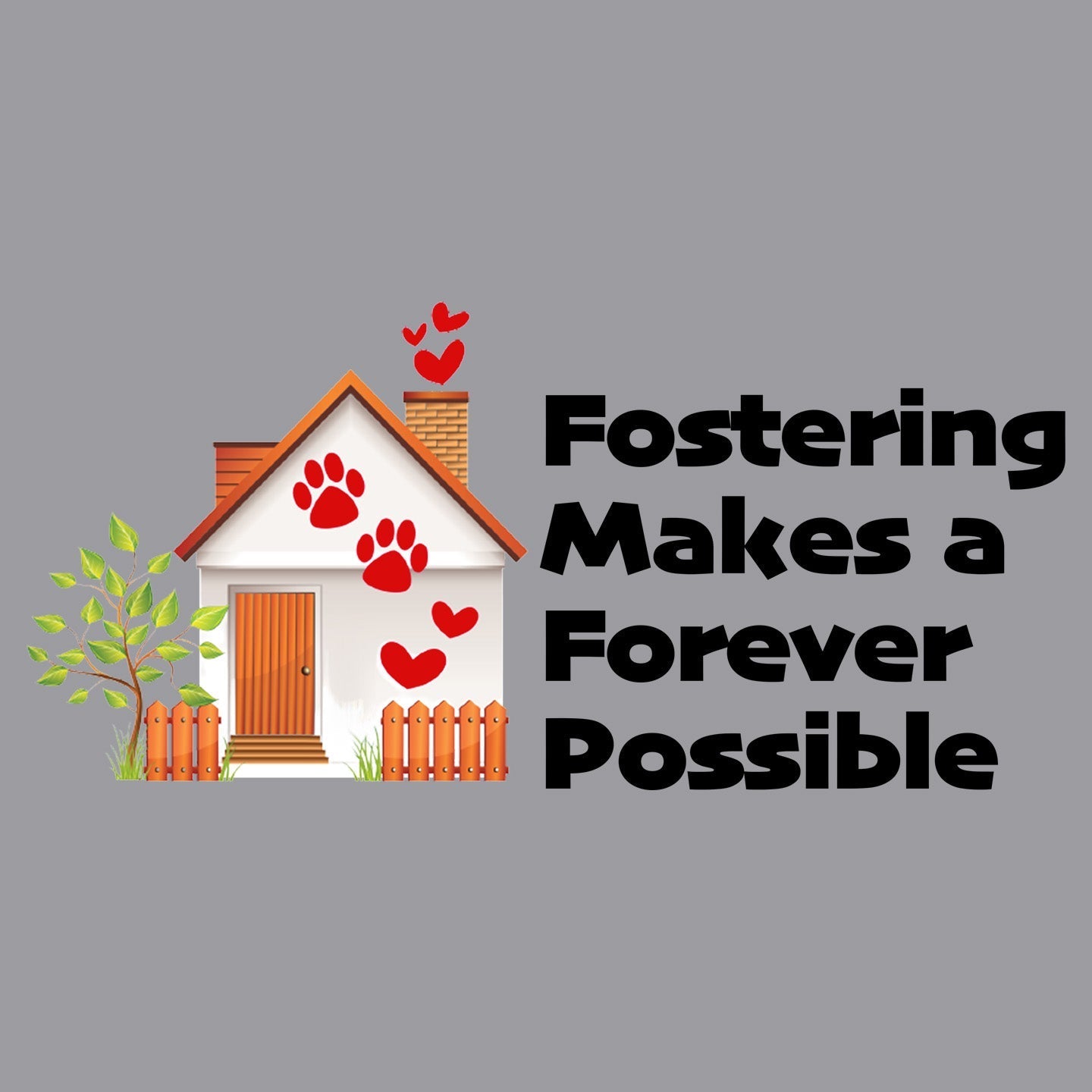 GRR Mid Florida Foster Makes Forever - Adult Unisex Crewneck Sweatshirt