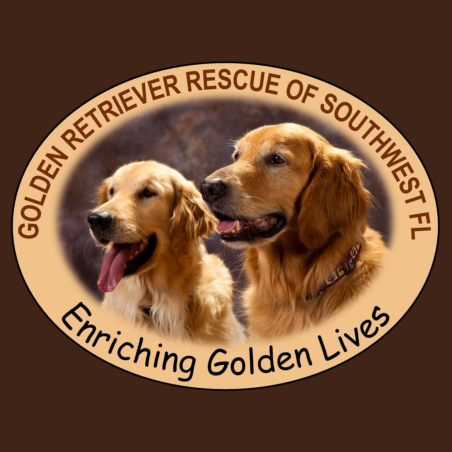 GRRSWF Enriching Golden Lives - Adult Unisex T-Shirt