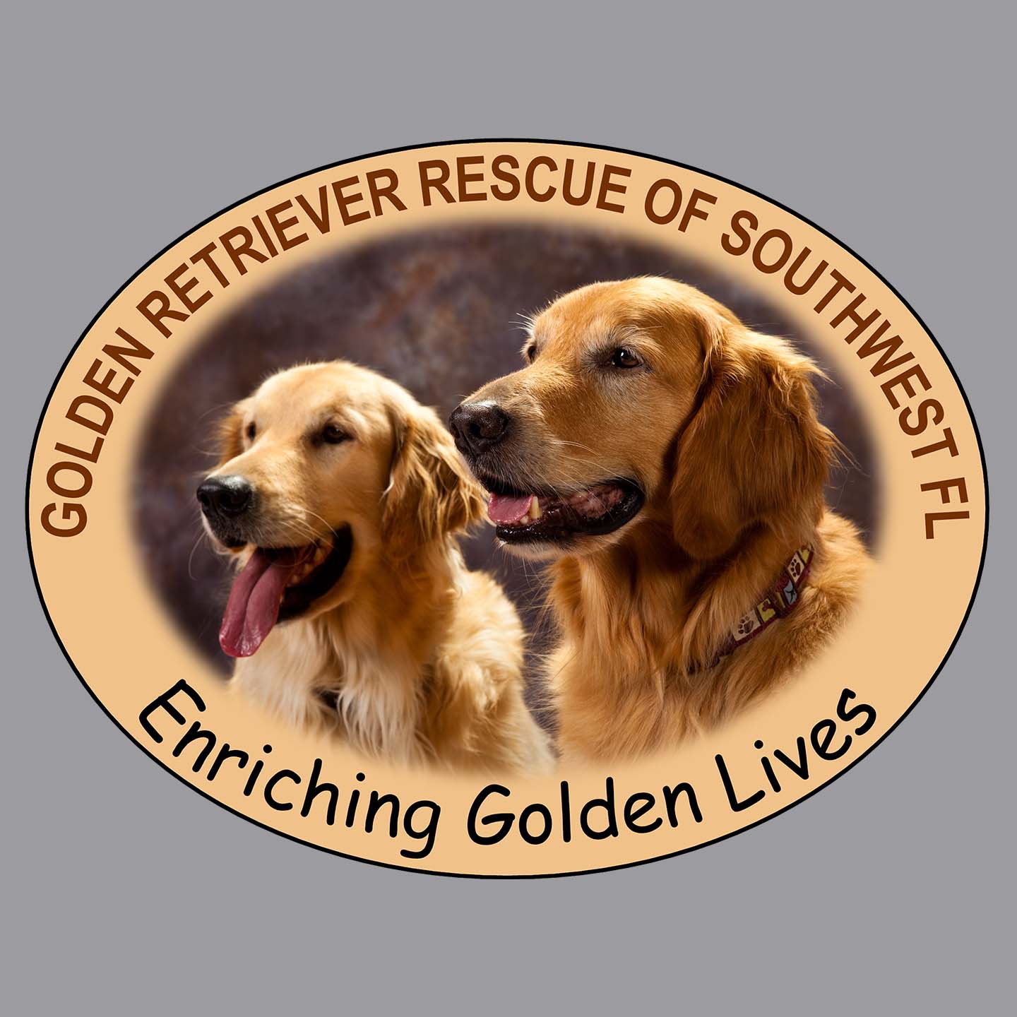 GRRSWF Enriching Golden Lives - Adult Unisex Long Sleeve T-Shirt