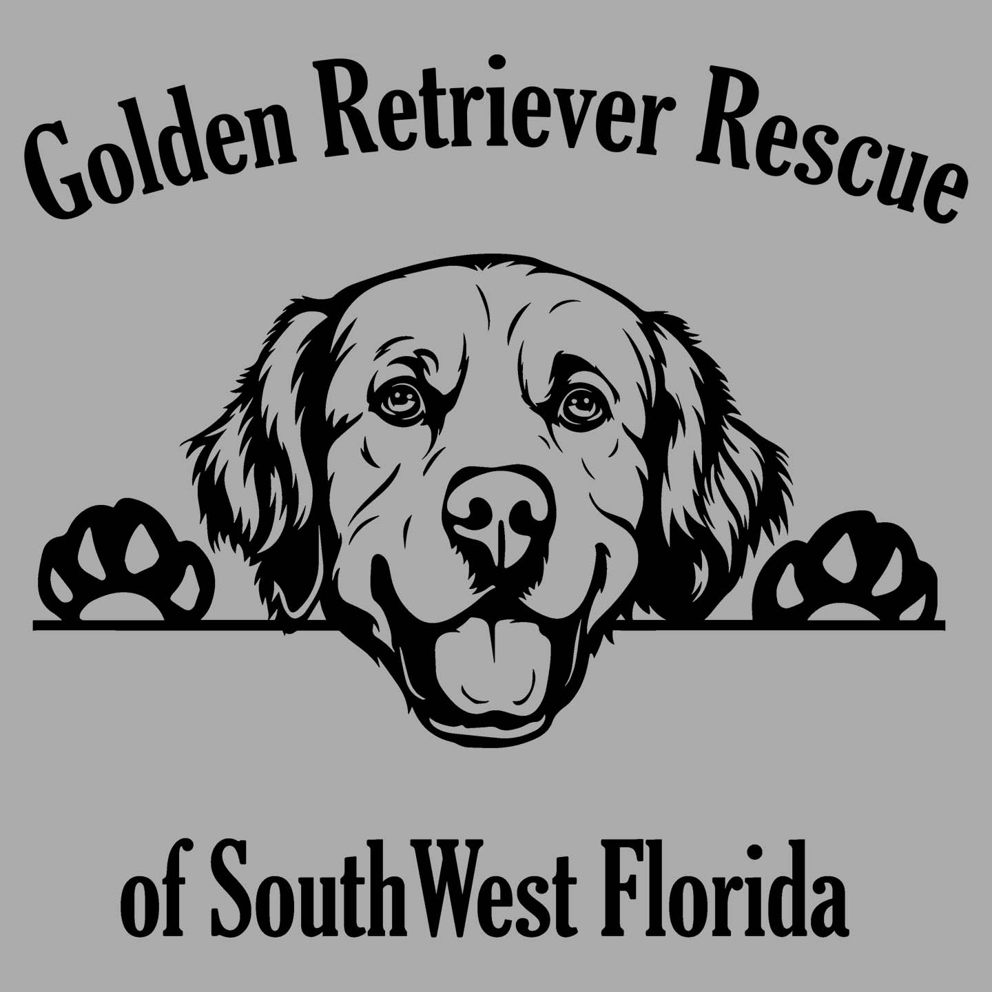 GRRSWF Paws Up - Women's V-Neck T-Shirt