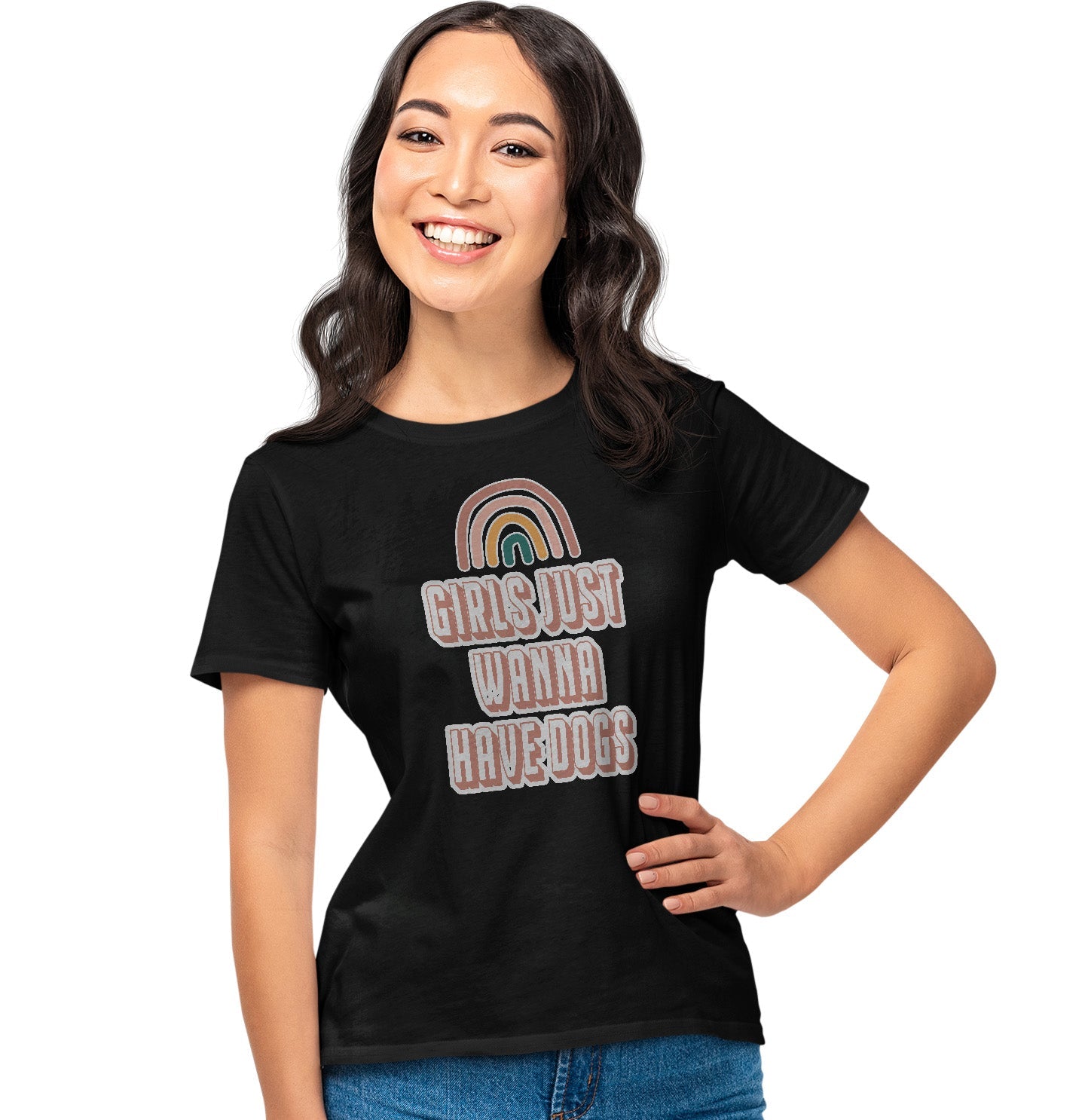 Girls Just Wanna Have Dogs - Women's Tri-Blend T-Shirt