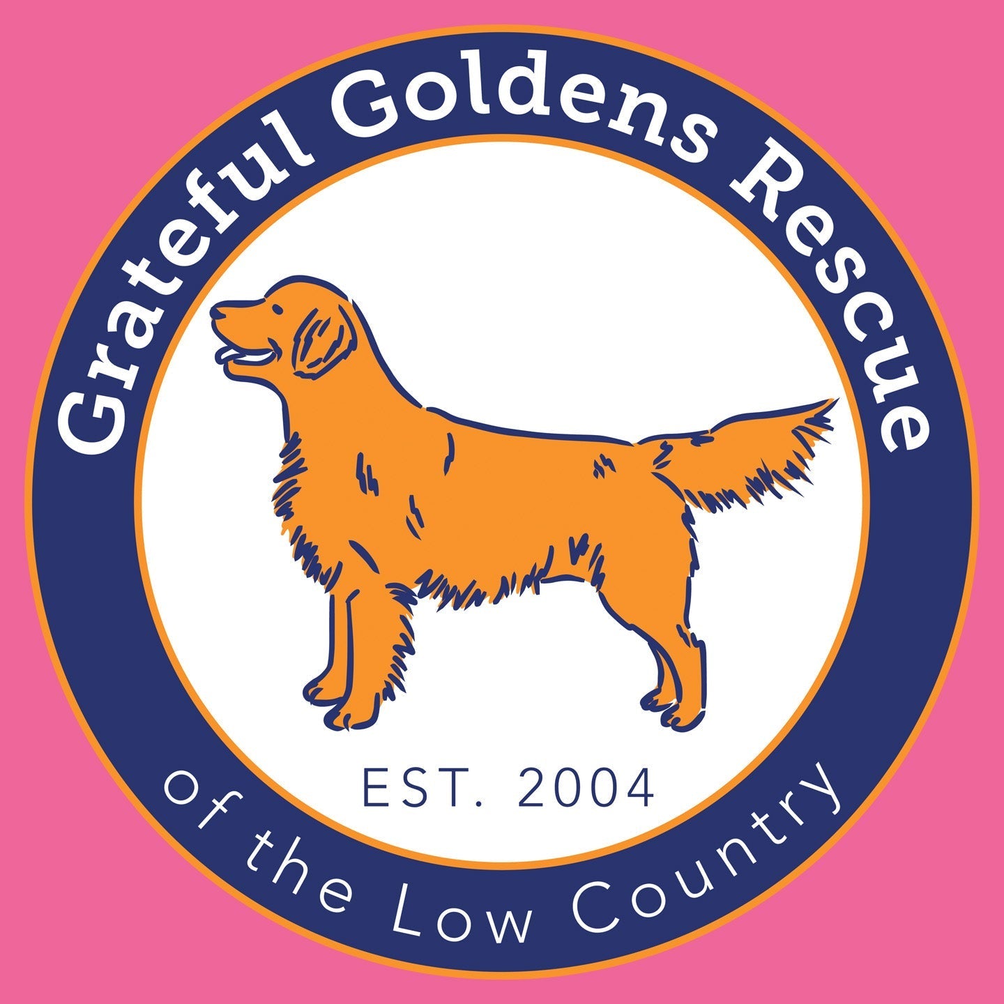 Grateful Golden Rescue Logo - Women's Tri-Blend T-Shirt
