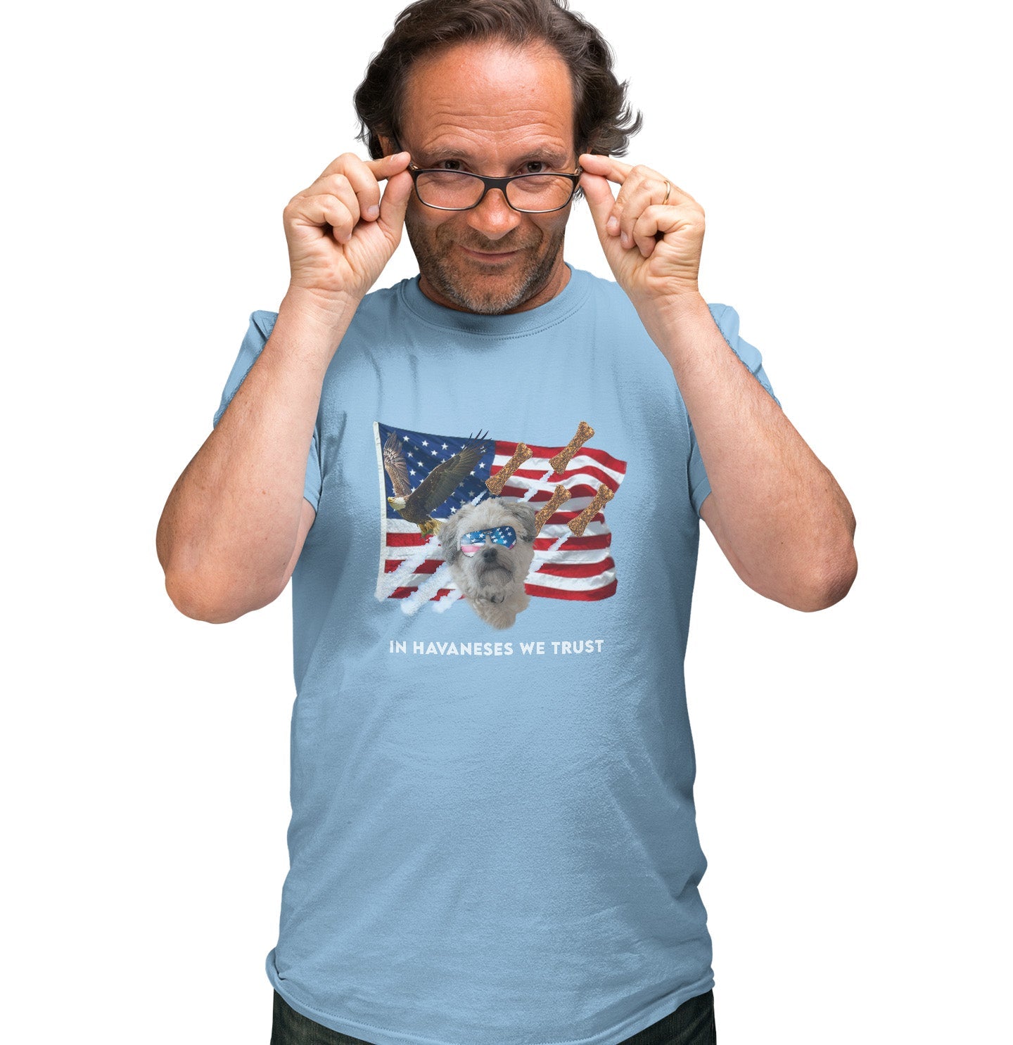 In Havaneses We Trust - Adult Unisex T-Shirt