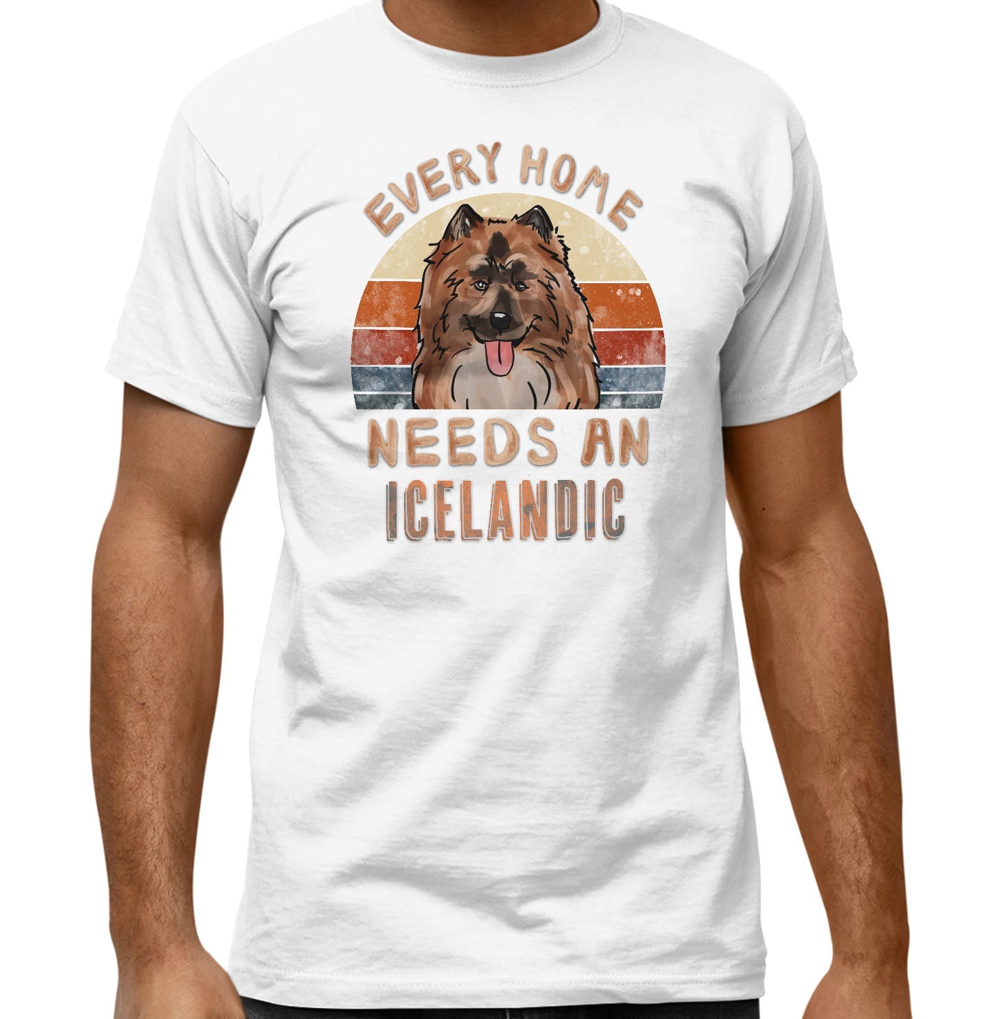 Every Home Needs a Icelandic Sheepdog - Adult Unisex T-Shirt