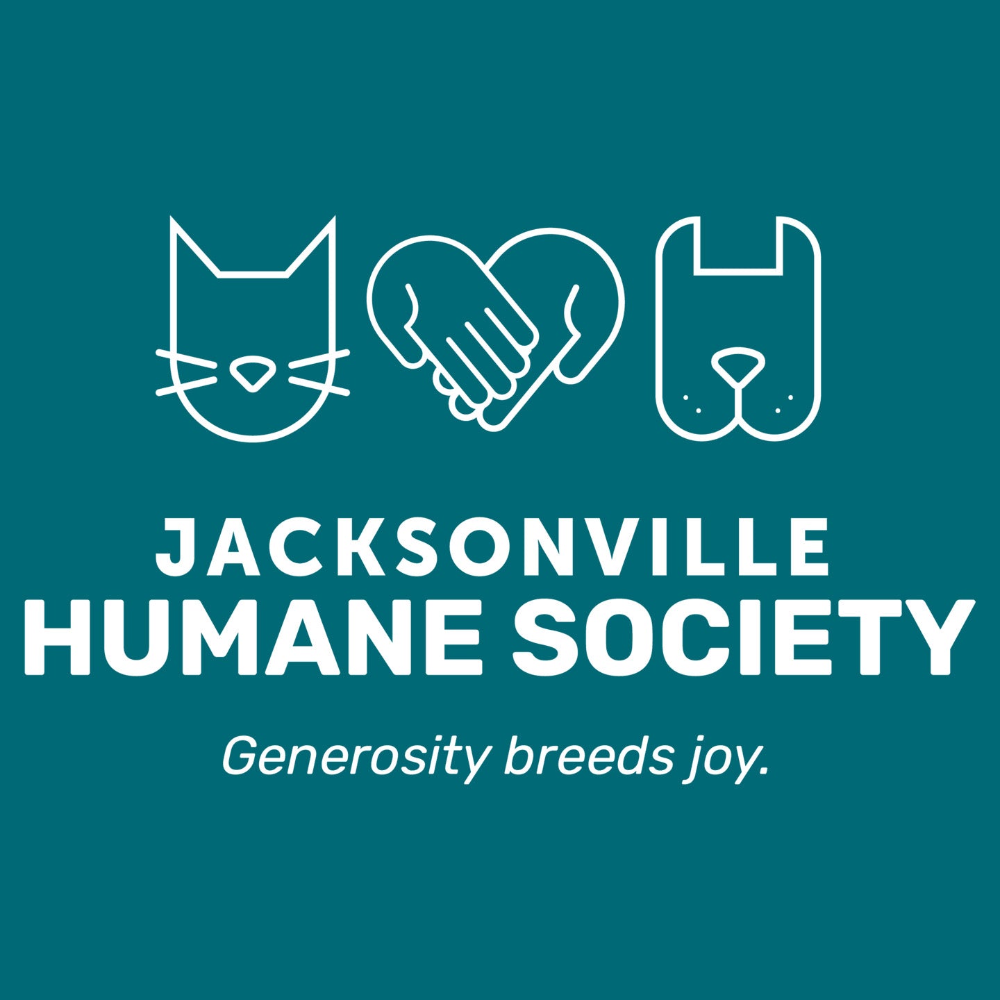 JHS Logo on Teal - Adult Unisex T-Shirt