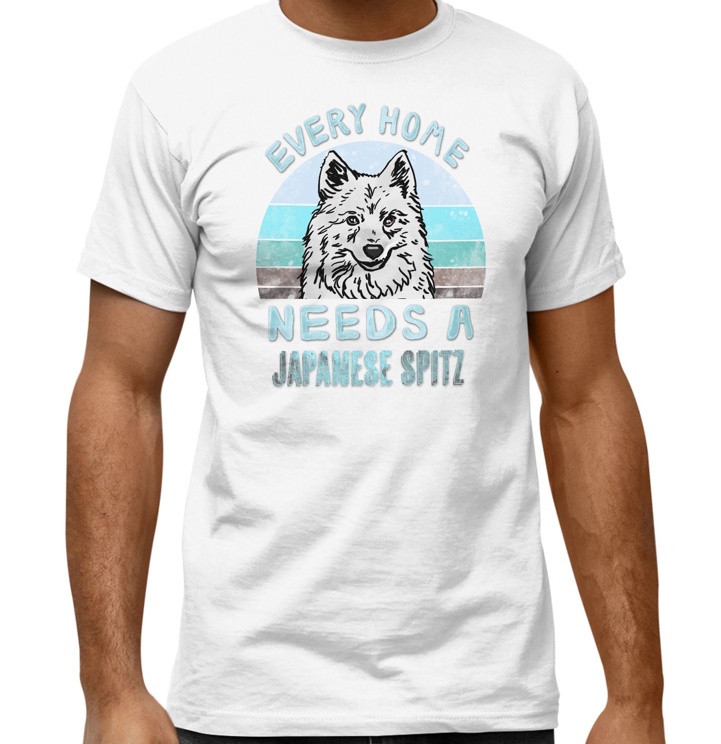 Every Home Needs a Japanese Spitz - Adult Unisex T-Shirt