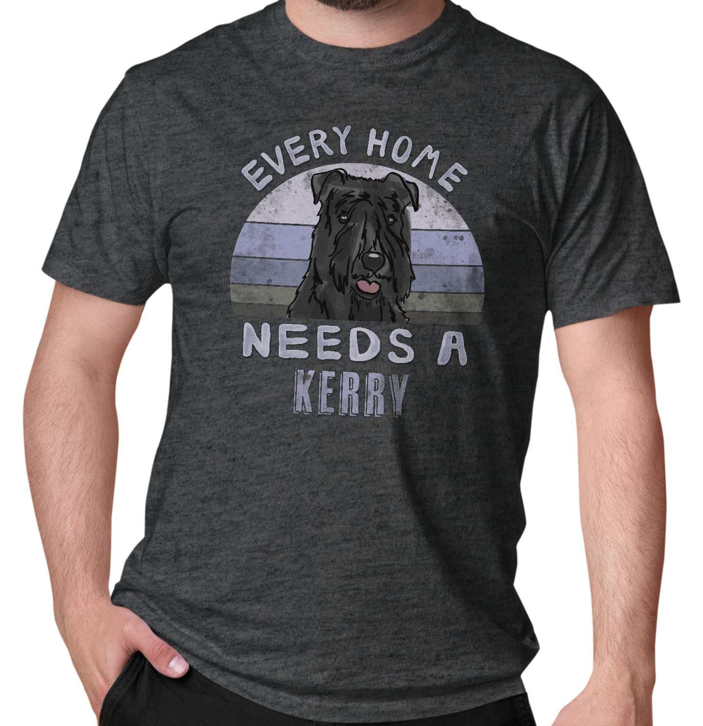 Every Home Needs a Kerry Blue Terrier - Adult Unisex T-Shirt