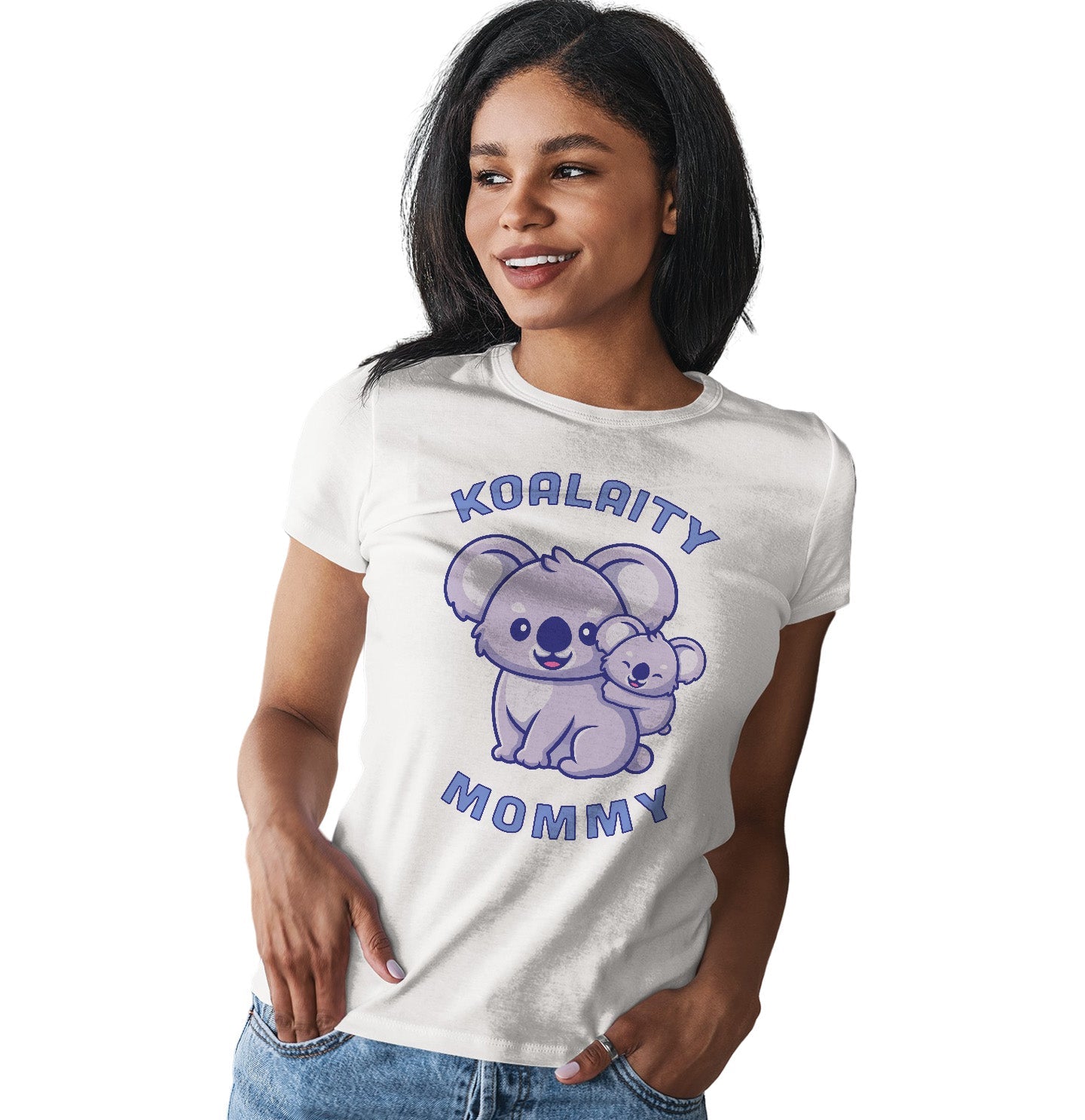 Koalaity Mommy - Women's Fitted T-Shirt