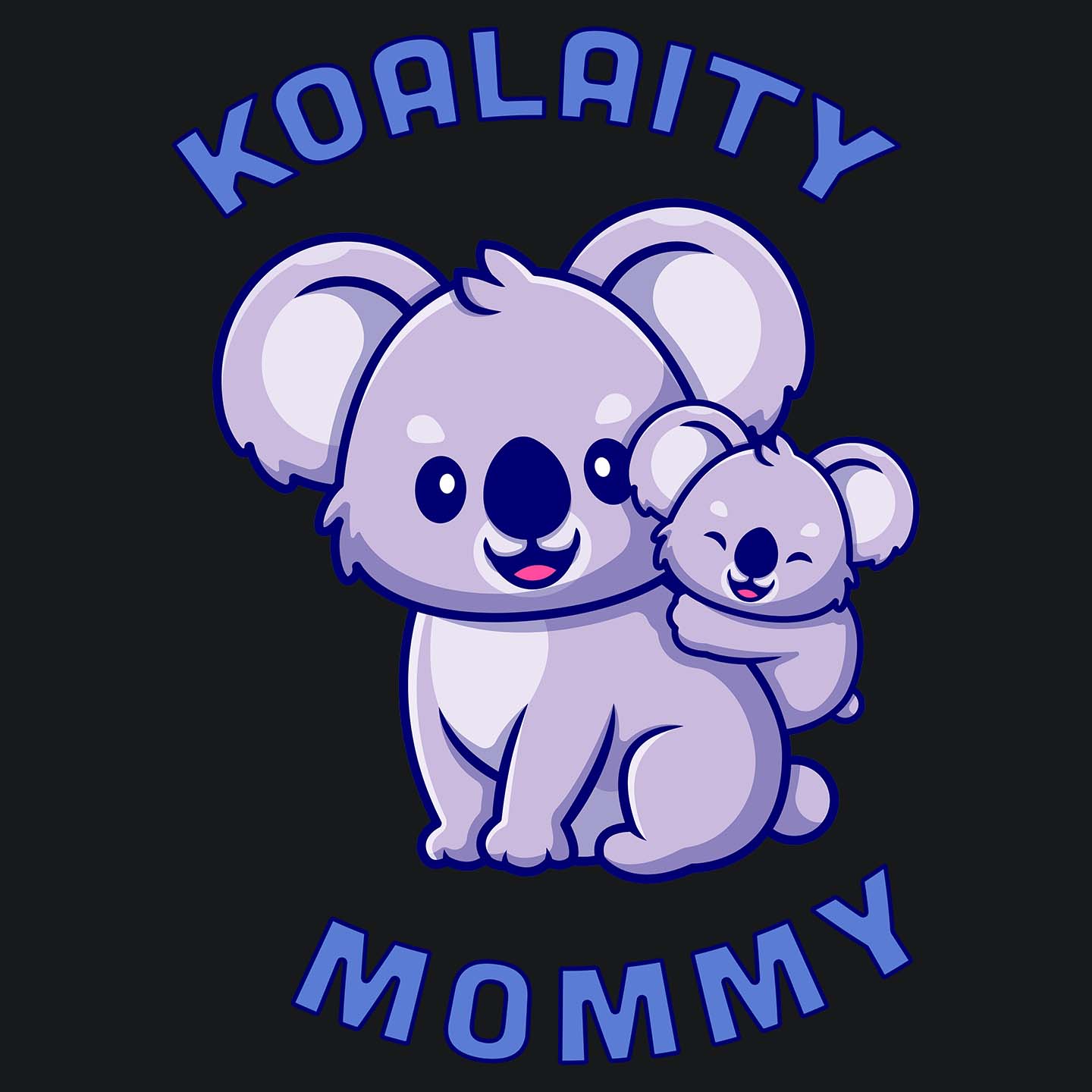 Koalaity Mommy - Women's V-Neck T-Shirt