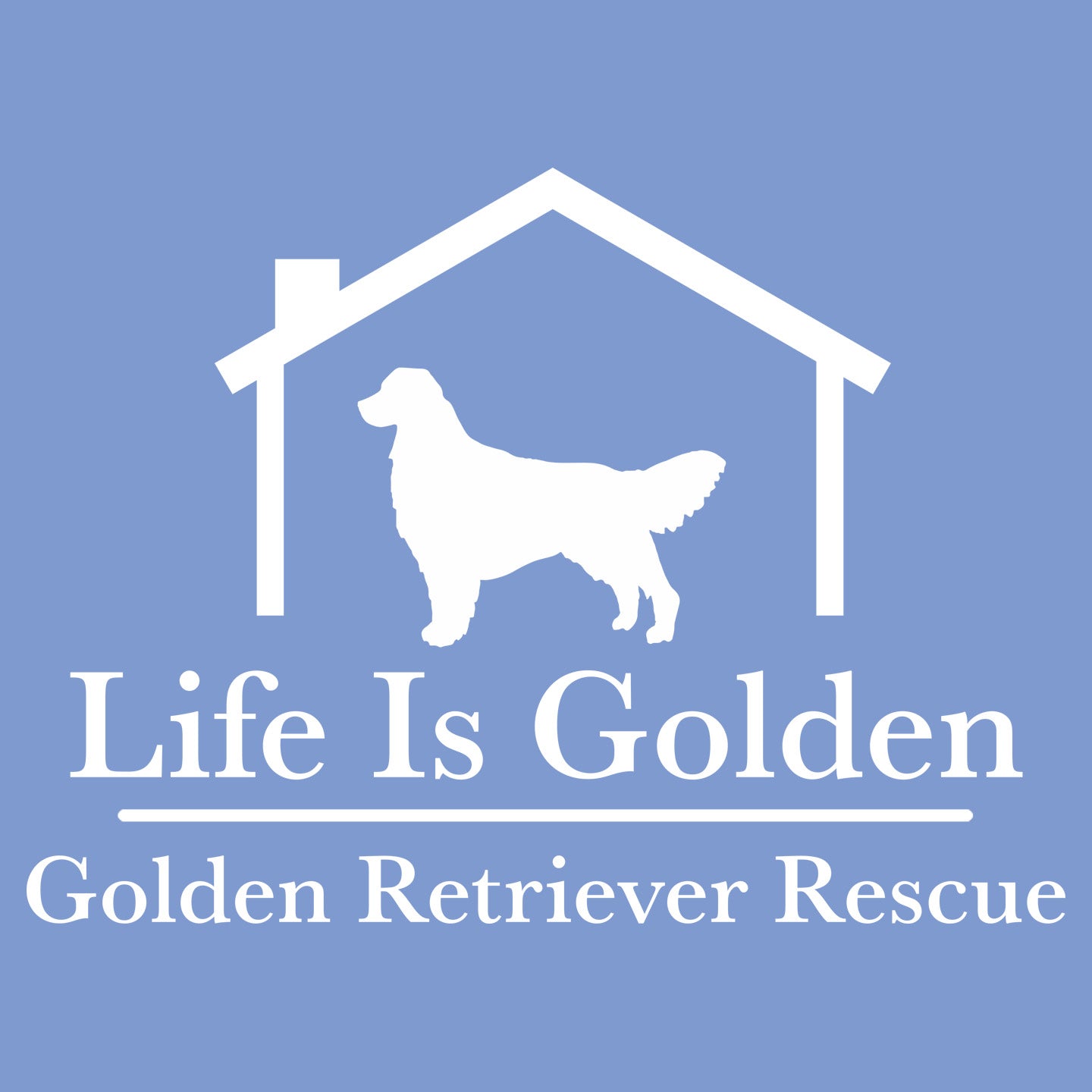 Life is Golden Logo - Women's Tri-Blend T-Shirt