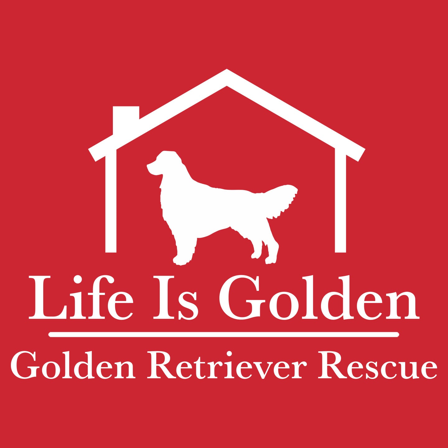 Life is Golden Logo - Adult Unisex Long Sleeve T-Shirt