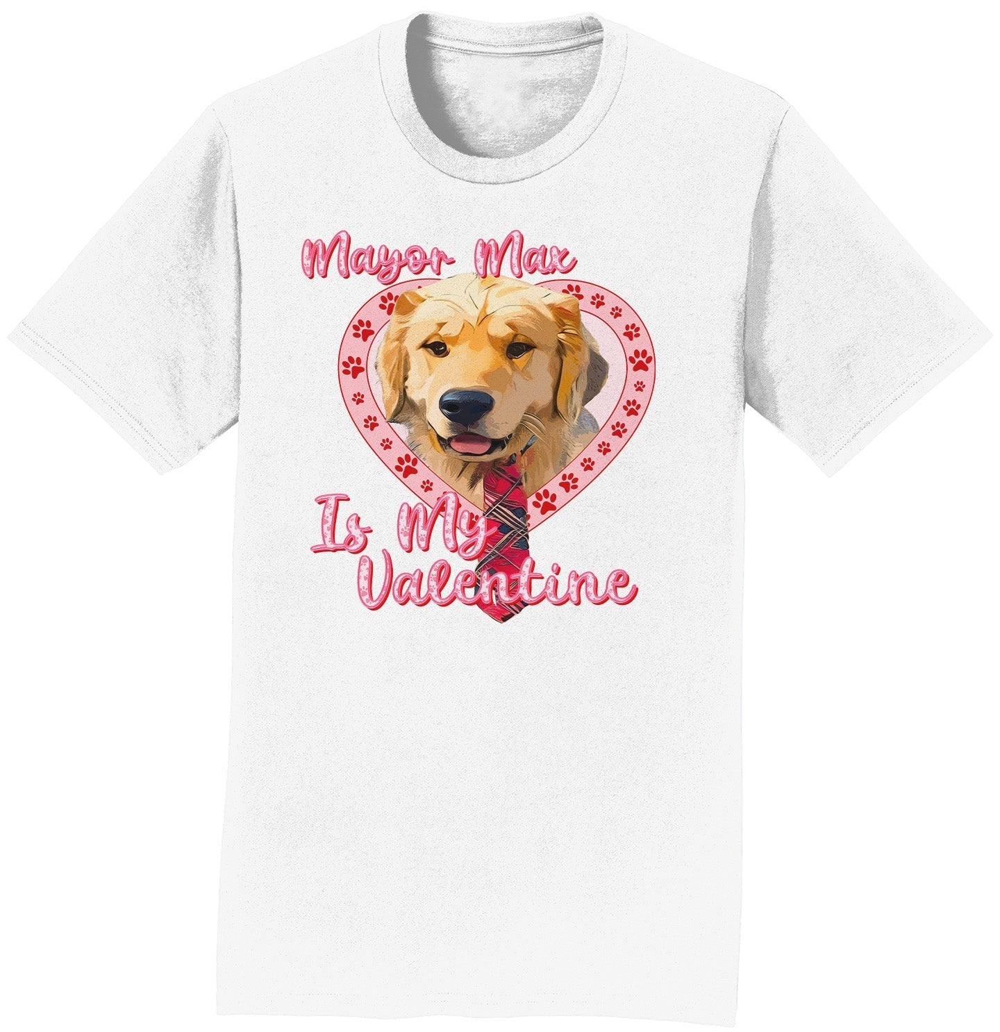 Mayor Max Valentine Heart - Adult Unisex T-Shirt