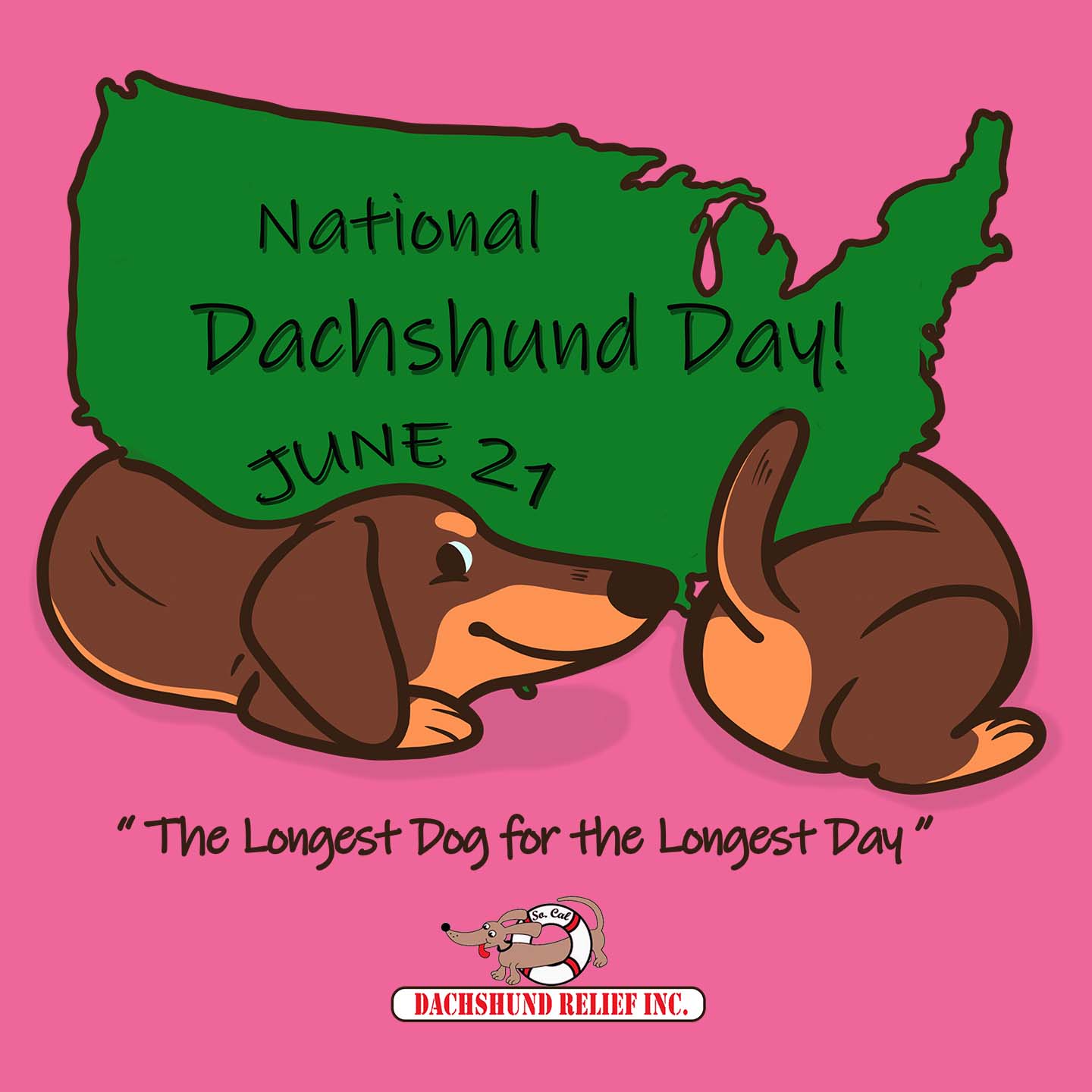 National Dachshund Day - Women's Tri-Blend T-Shirt