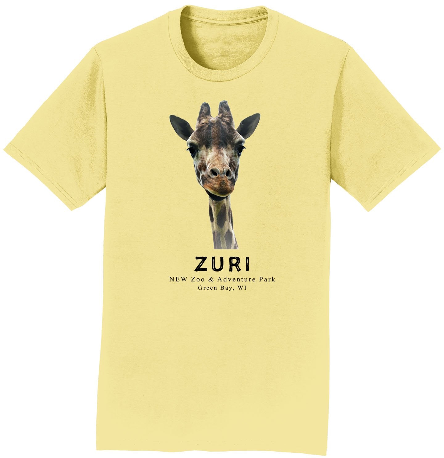 NEW Zoo Zuri The Giraffe - Adult Unisex T-Shirt