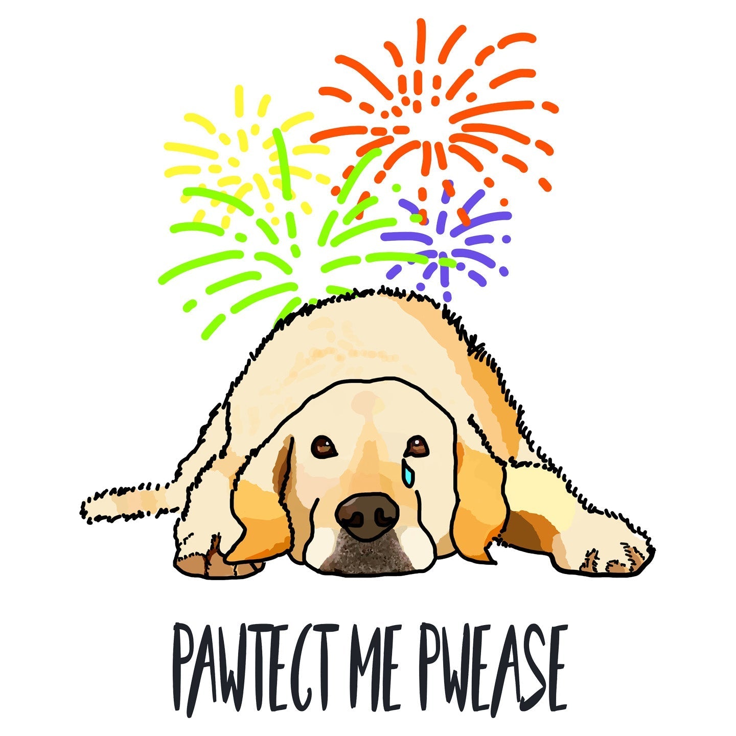 PawtectMePwease - Women's V-Neck Long Sleeve T-Shirt