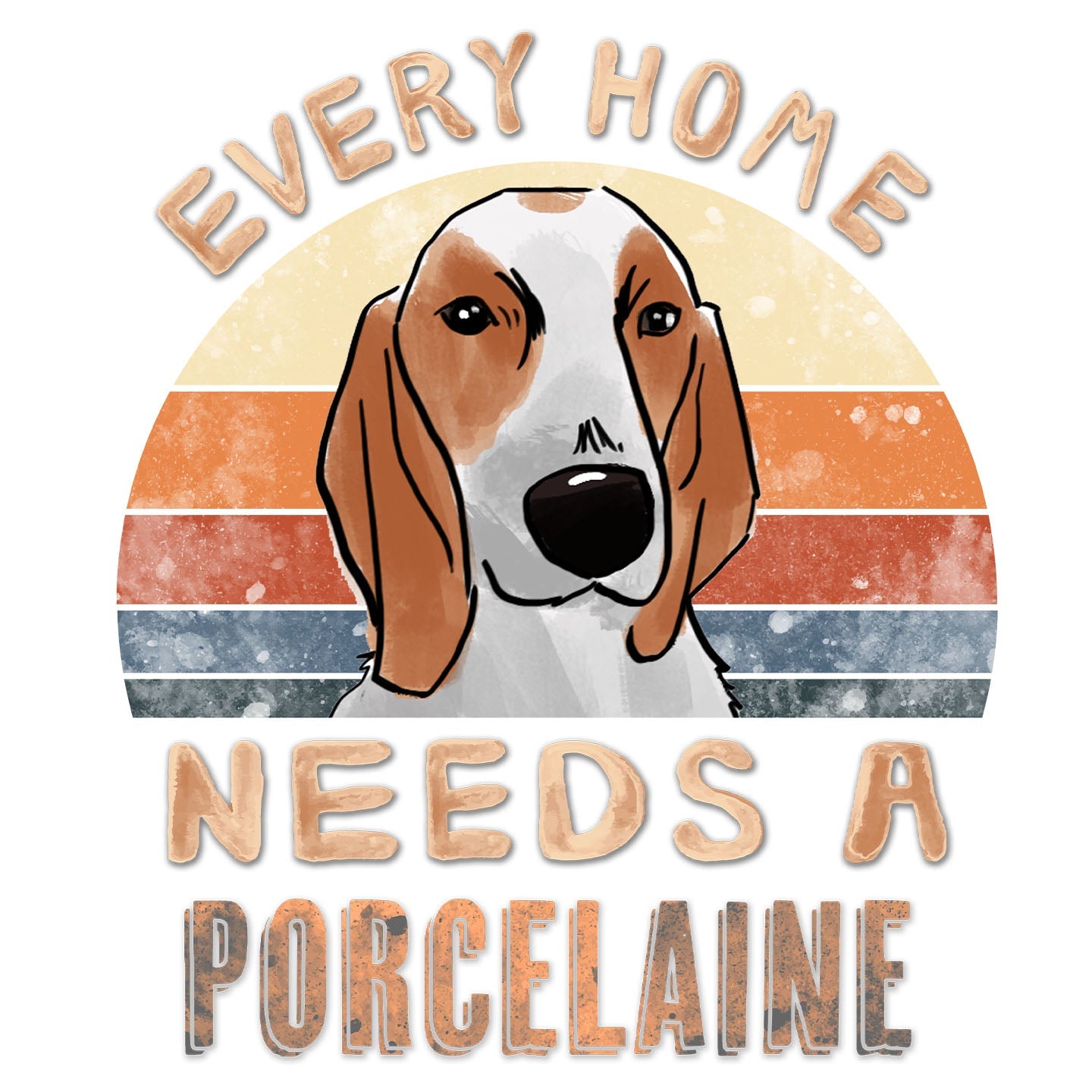 Every Home Needs a Porcelaine - Women's V-Neck T-Shirt