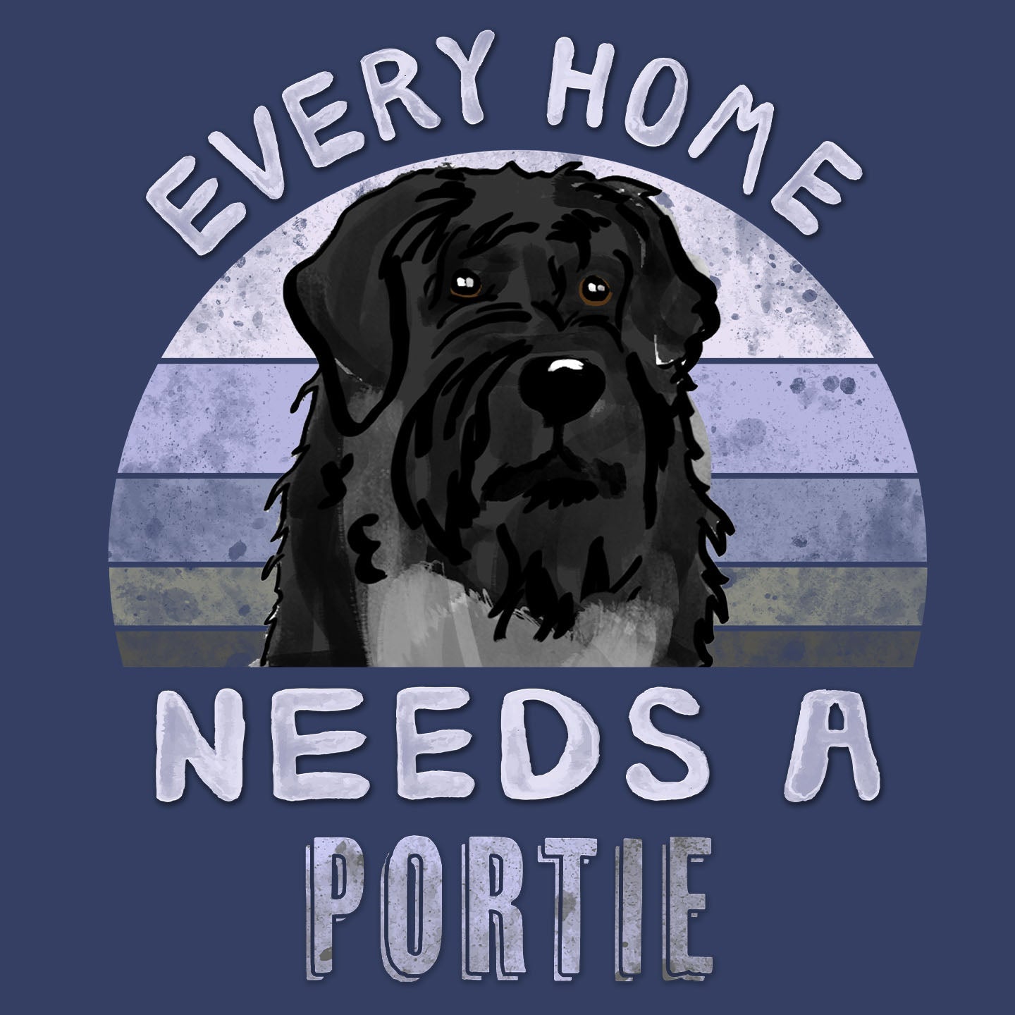 Every Home Needs a Portuguese Water Dog - Adult Unisex Crewneck Sweatshirt