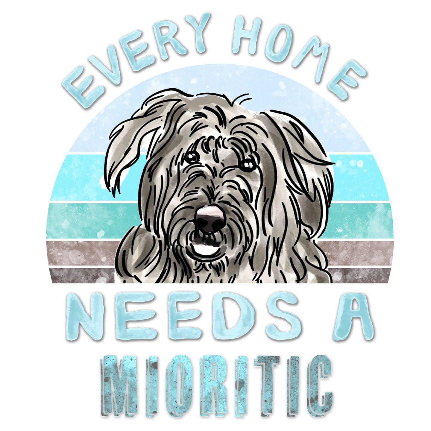 Every Home Needs a Romanian Mioritic Shepherd Dog - Women's V-Neck T-Shirt