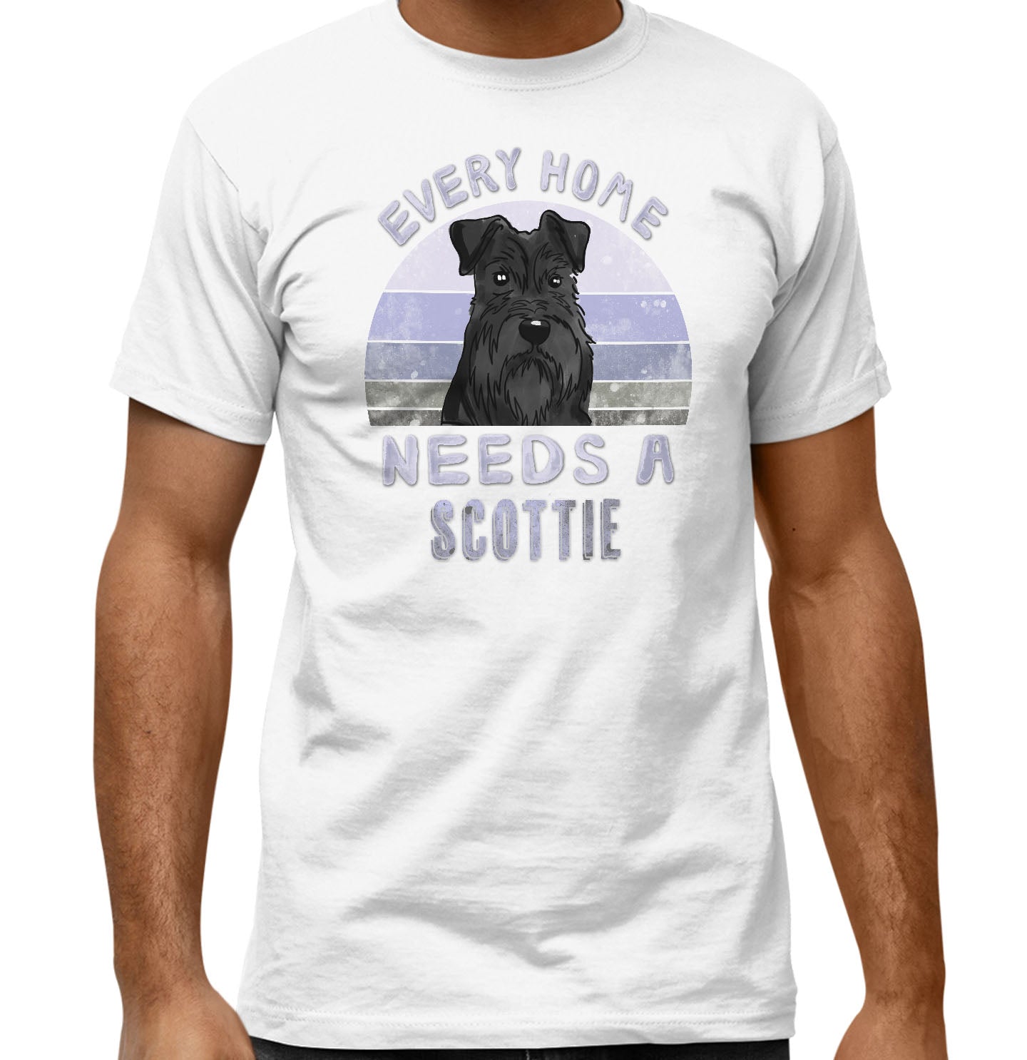 Every Home Needs a Scottish Terrier - Adult Unisex T-Shirt