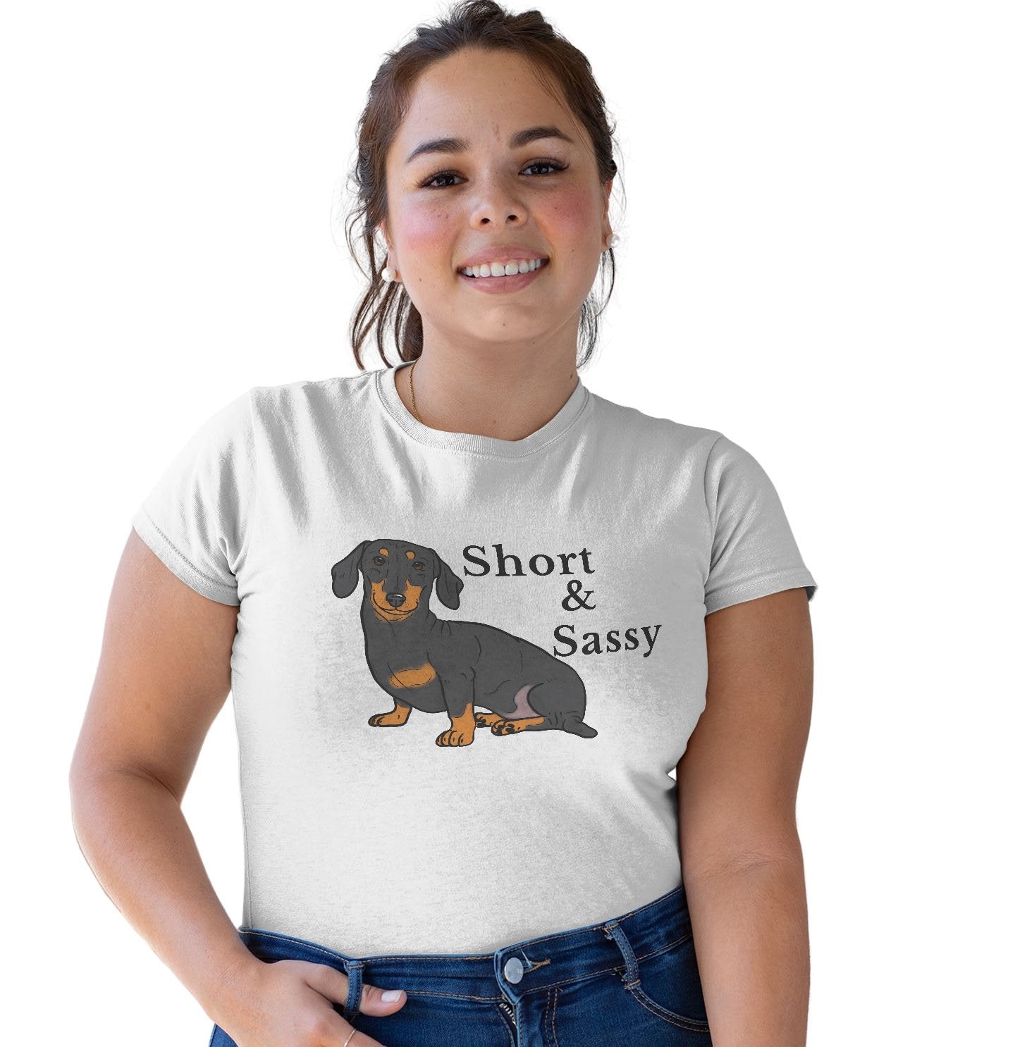 Short and Sassy - Women's Tri-Blend T-Shirt