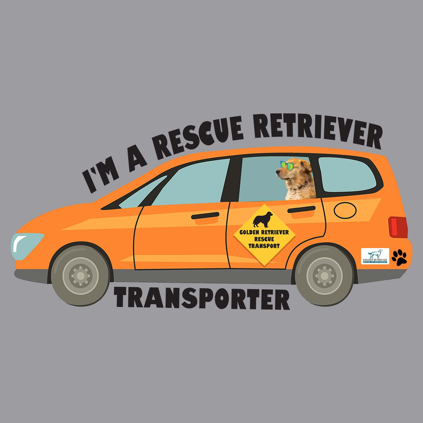 Rescue Retriever Transporter - Women's V-Neck Long Sleeve T-Shirt