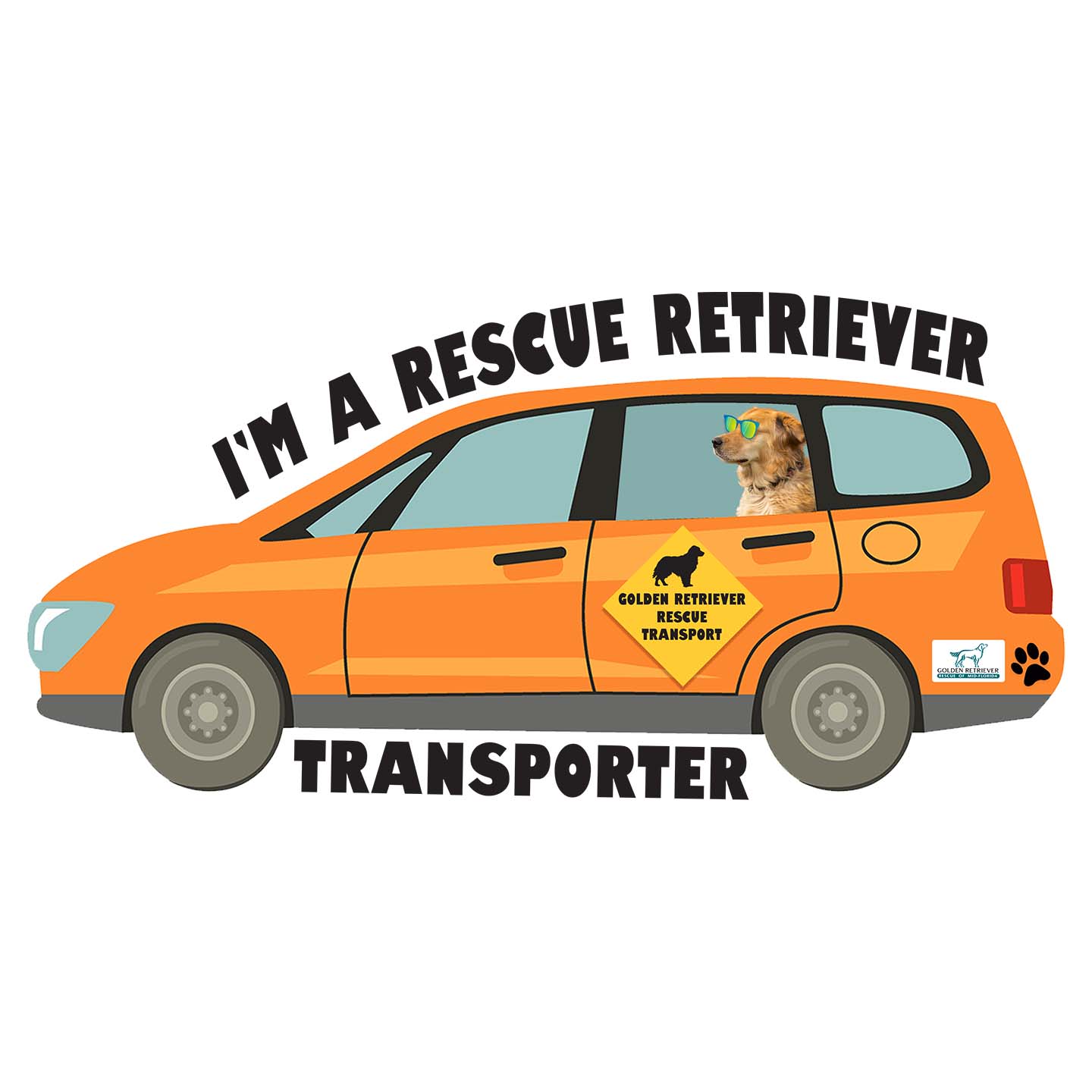 Rescue Retriever Transporter - Women's V-Neck T-Shirt