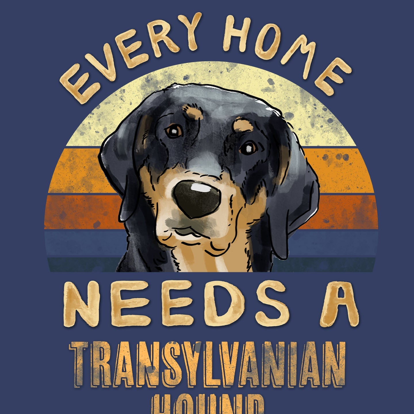 Every Home Needs a Transylvanian Hound - Adult Unisex Crewneck Sweatshirt