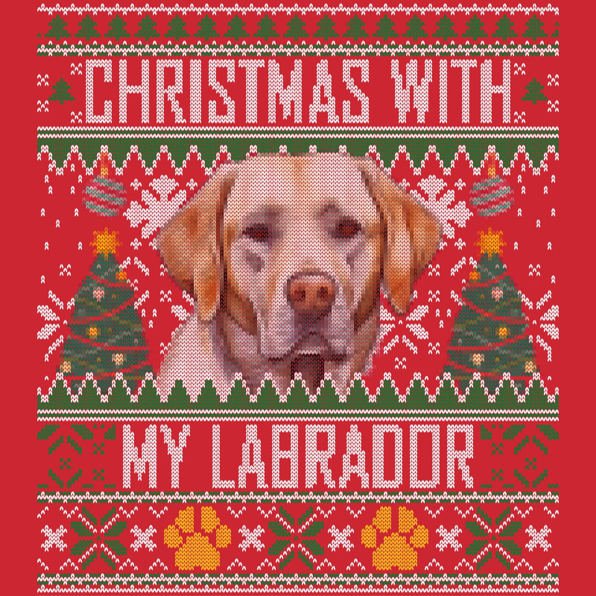 Lab store christmas sweater