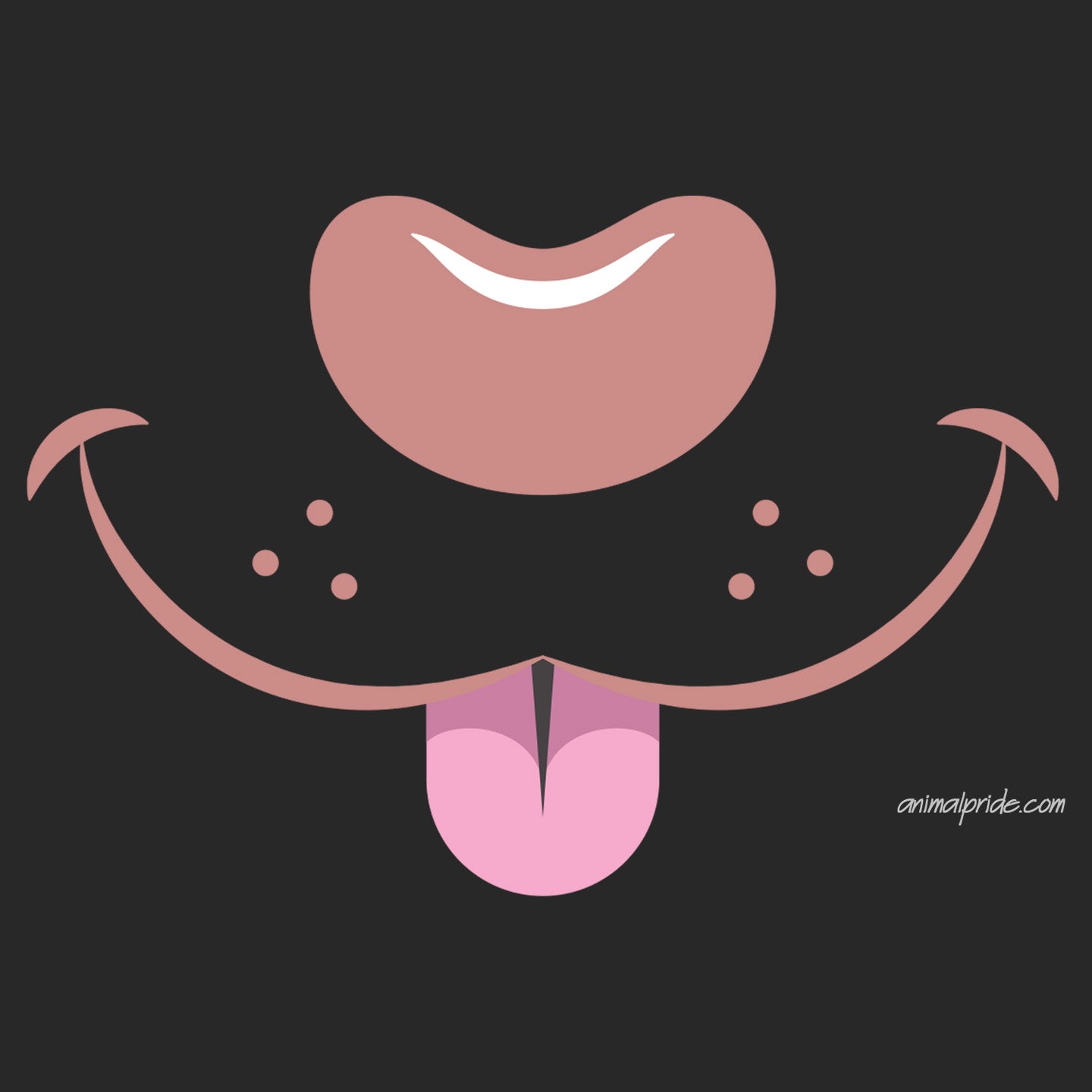 Dog Nose and Mouth - Adult Adjustable Face Mask