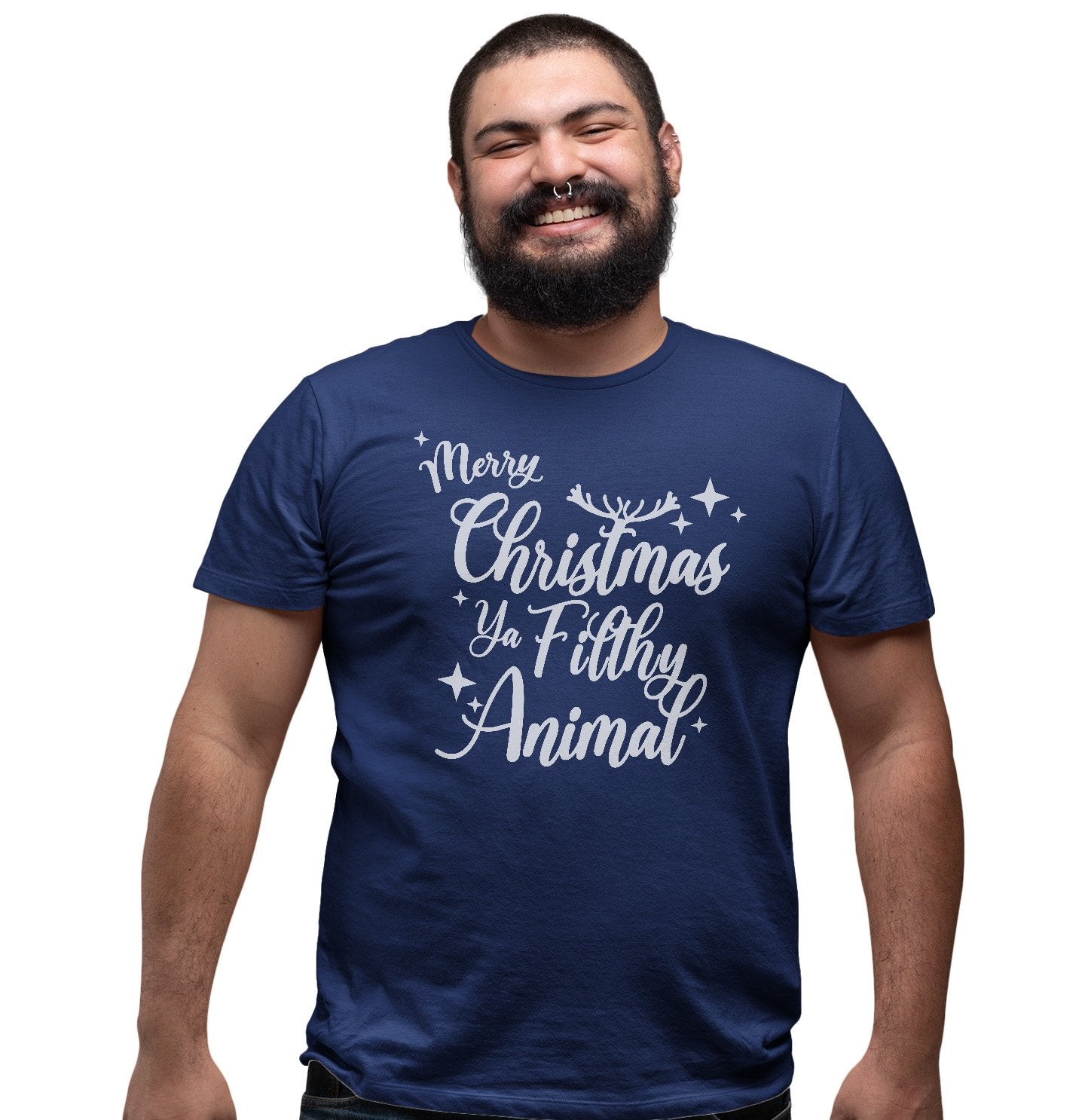 Merry Christmas ya Filthy Animal - Adult Unisex T-Shirt
