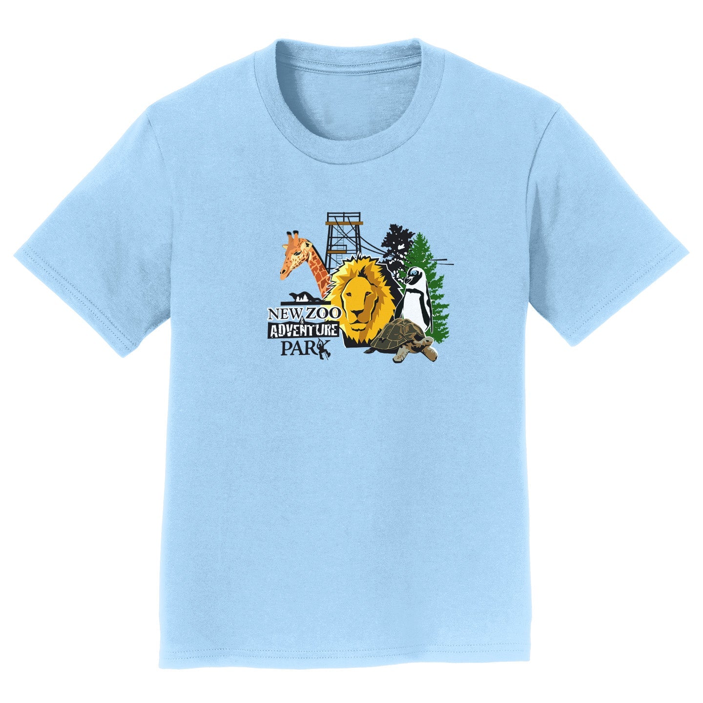 NEW Zoo & Adventure Park - NEW Zoo Minimalist Animals - Kids' Unisex T-Shirt