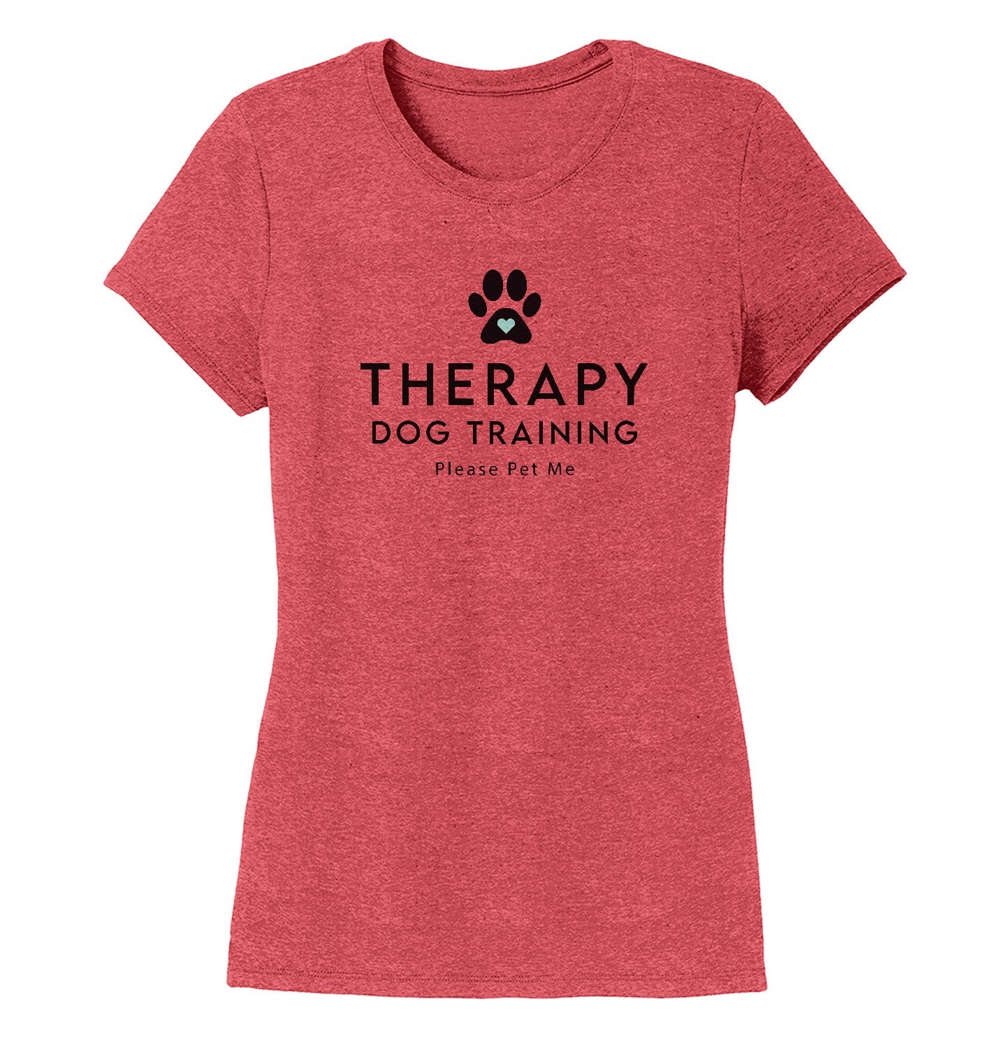 Therapy Dog Training - Women's Tri-Blend T-Shirt