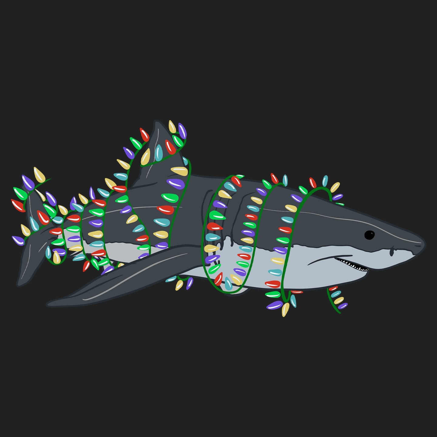 Deck the Jaws - Adult Adjustable Face Mask