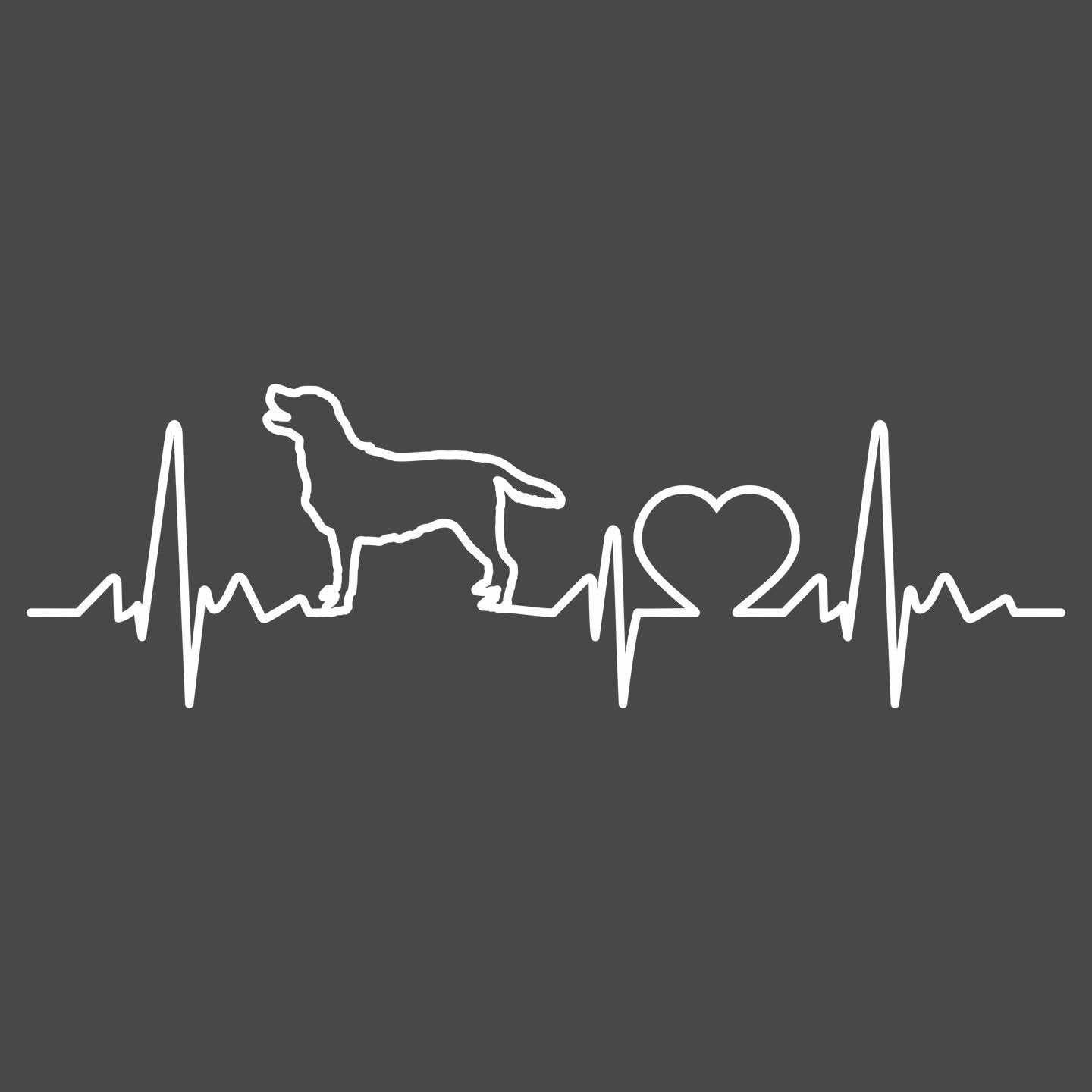 Labrador Heartbeat Monitor - Adult Unisex T-Shirt