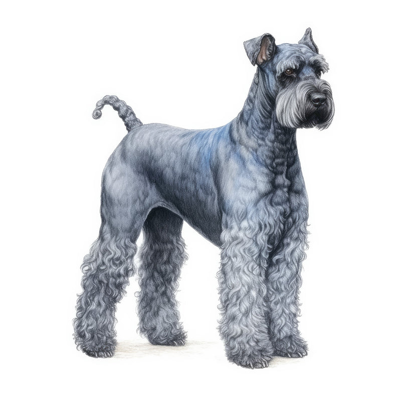 Kerry Blue Terriers
