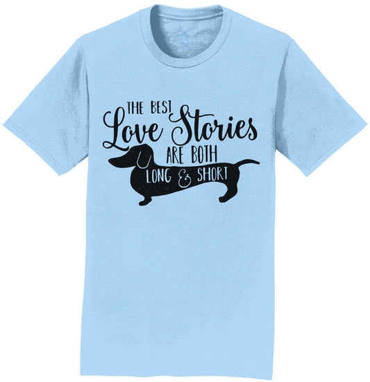 Dachshund Love Stories - Adult Unisex T-Shirt