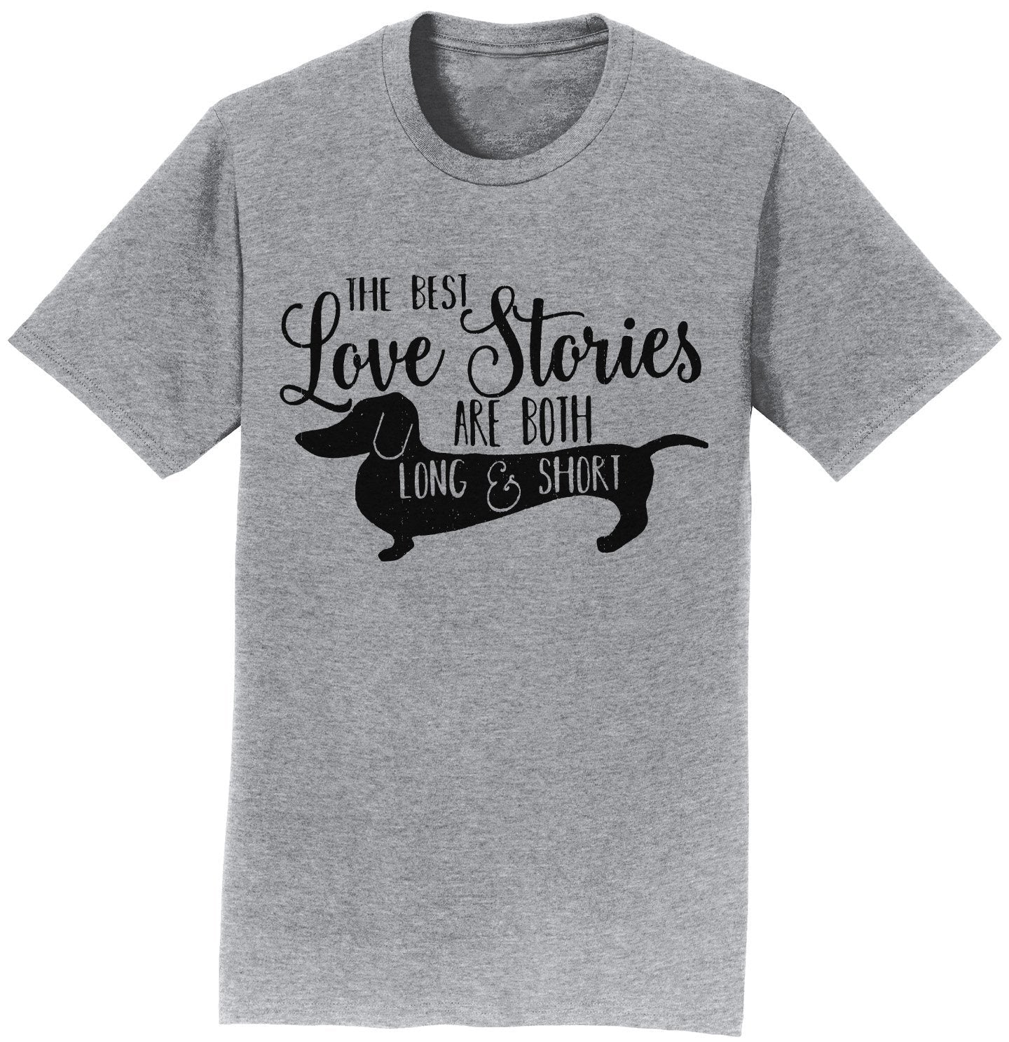 Dachshund Love Stories - Adult Unisex T-Shirt