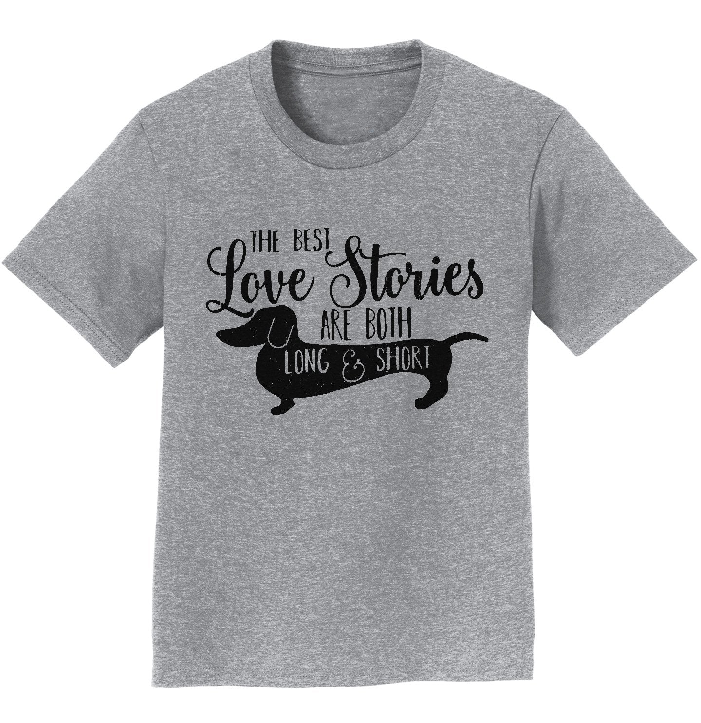 Dachshund Love Stories - Kids' Unisex T-Shirt