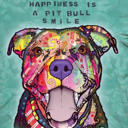 Pit Bull Smile - Adult Unisex T-Shirt