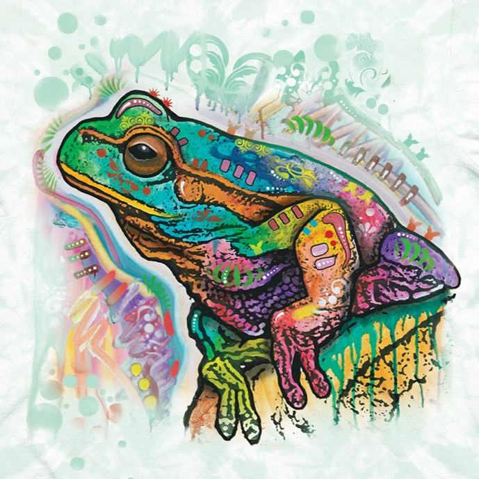 Psychedelic Frog - Adult Unisex T-Shirt