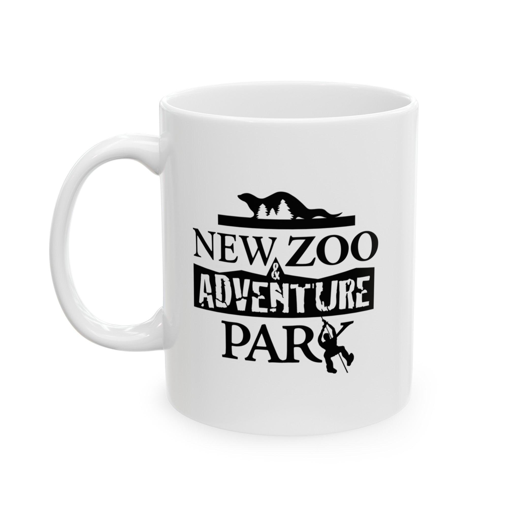 New Zoo Adventure Park Black Logo - 11oz Ceramic Mug