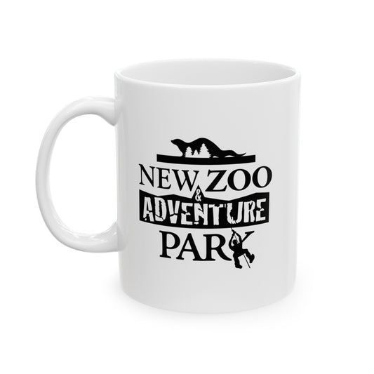 New Zoo Adventure Park Black Logo - 11oz Ceramic Mug