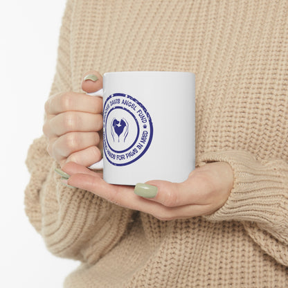 Brooke Davis Angel Fund Circle Logo - 11oz Ceramic Mug