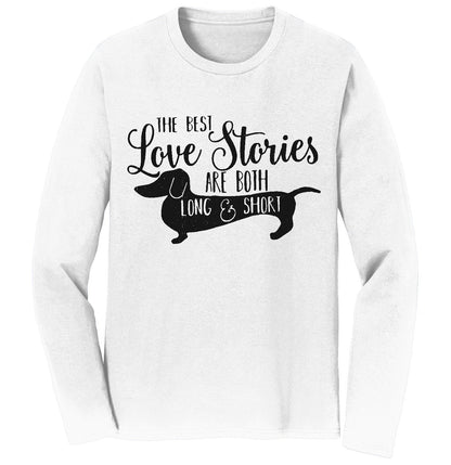 Dachshund Love Stories - Adult Unisex Long Sleeve T-Shirt