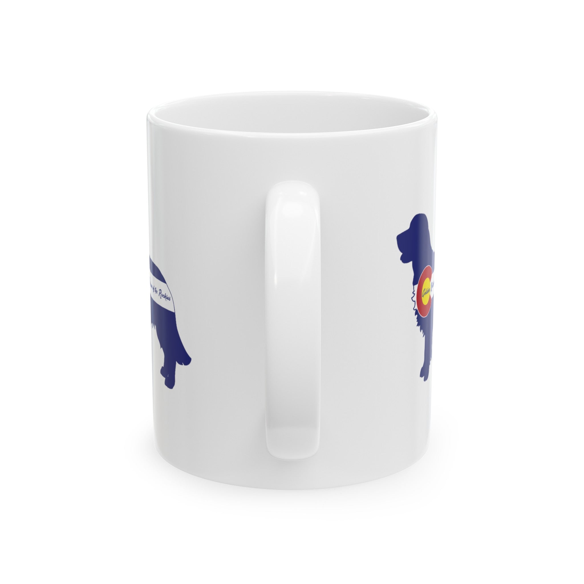 GRRR Silhouette Colorado Flag - 11oz Ceramic Mug