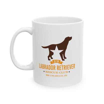 DFW Lab Rescue Logo - 11oz Ceramic Mug