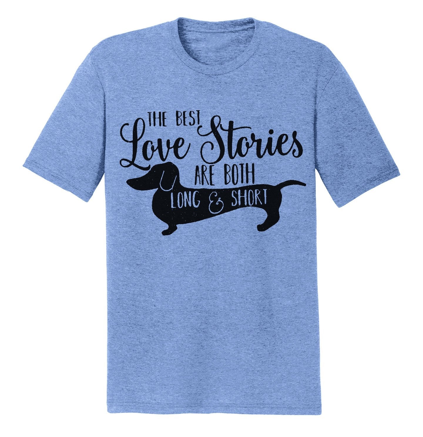 Dachshund Love Stories - Adult Tri-Blend T-Shirt