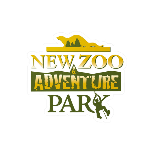 New Zoo Adventure Park Logo - Kiss Cut Vinyl Decal